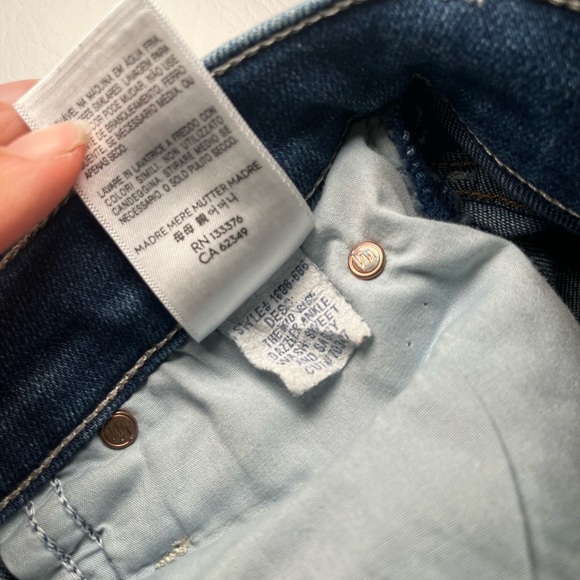 MOTHER The Dazzler Ankle Straight-Leg Jeans – EUC - Picture 7 of 11